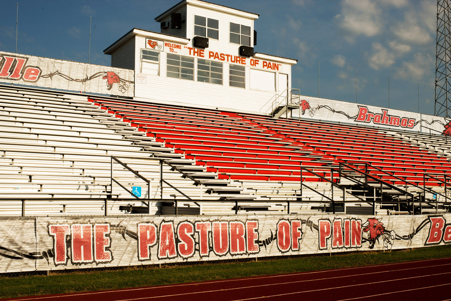 Bleacher Wraps - Football - BleacherSkin®