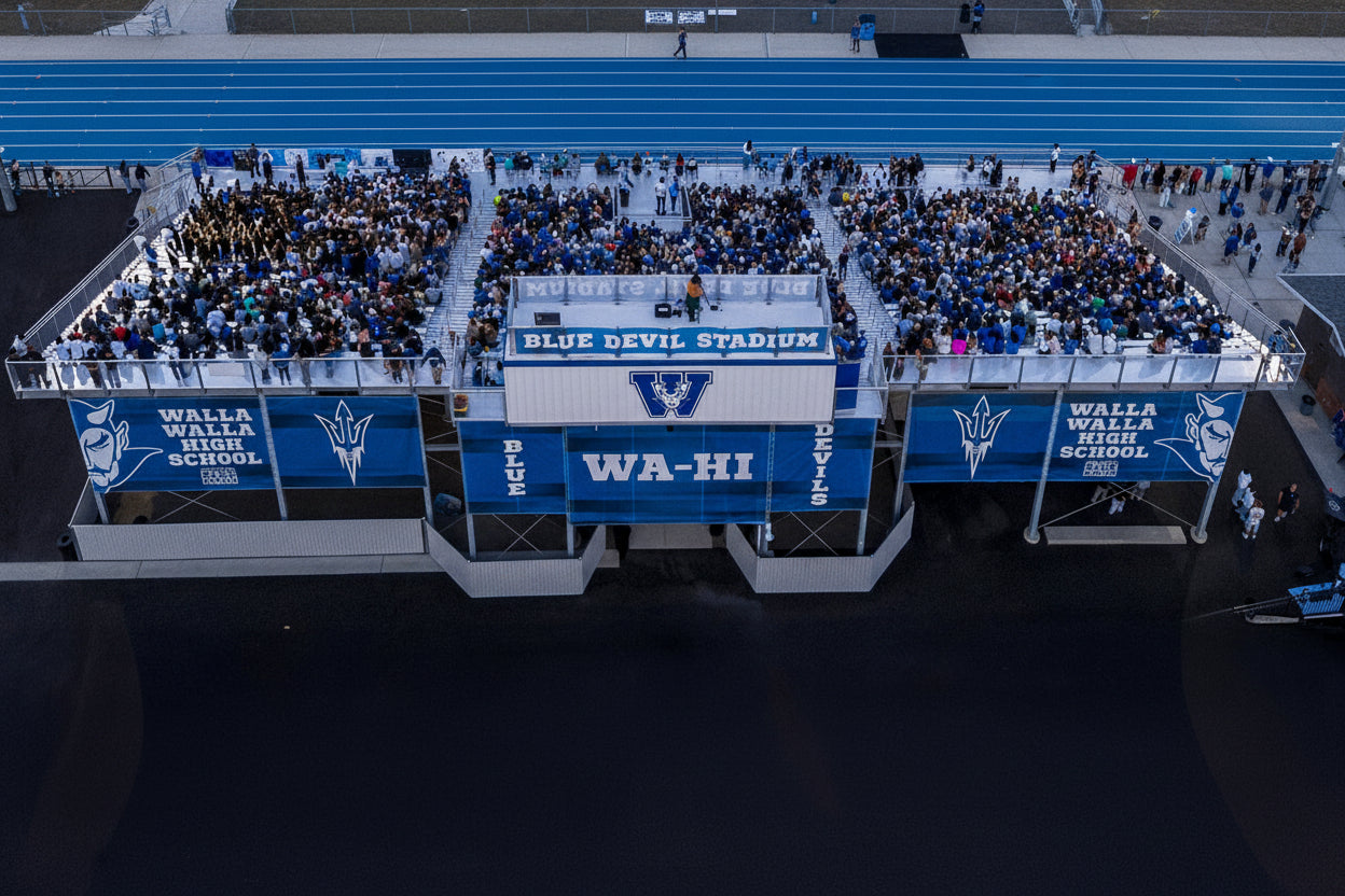 Bleacher Wraps - Athletic - BleacherSkin®