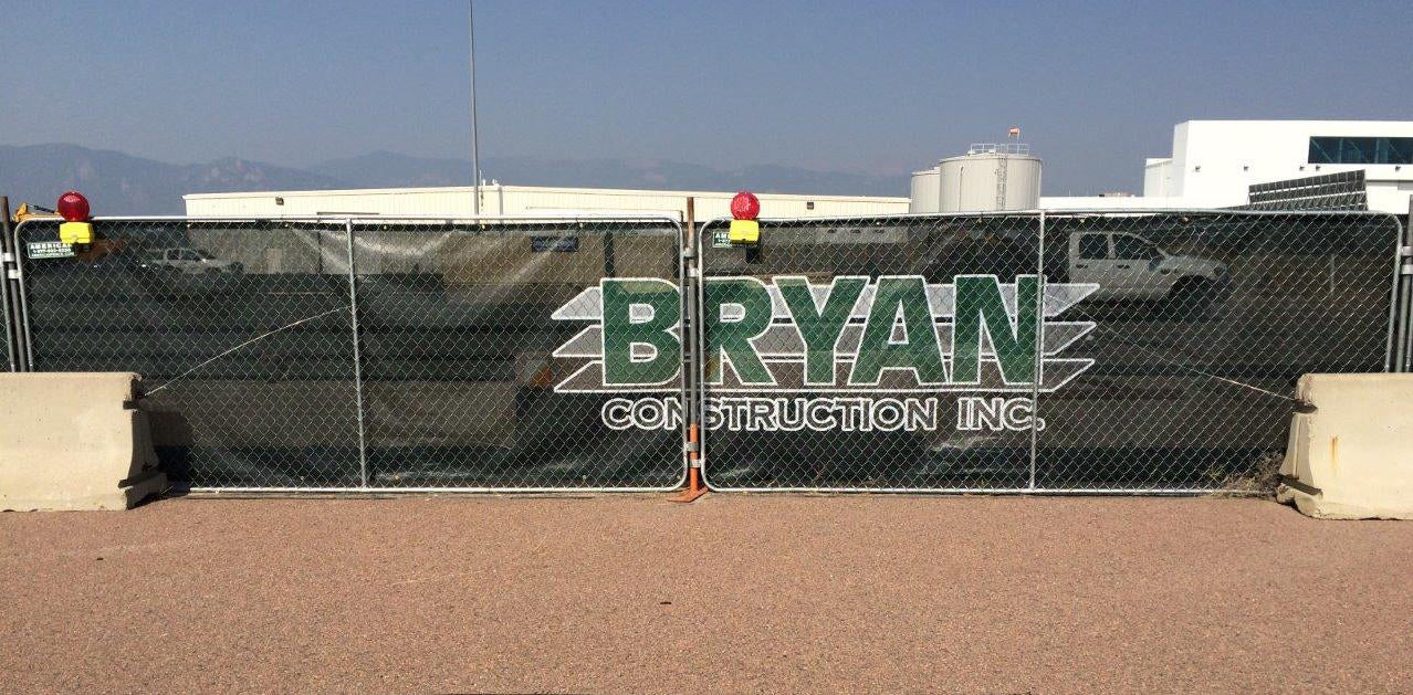 Fence Screen - Construction - LogoScreen® Premium