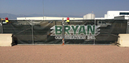 BrandingScreen™ Economy Vinyl Mesh Branding Screen