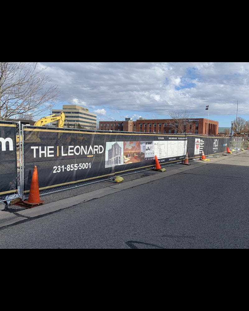 Fence Screen - Construction - LogoScreen® Premium