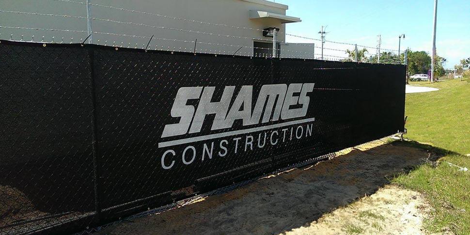 Fence Screen - Construction - LogoScreen® EconomySP
