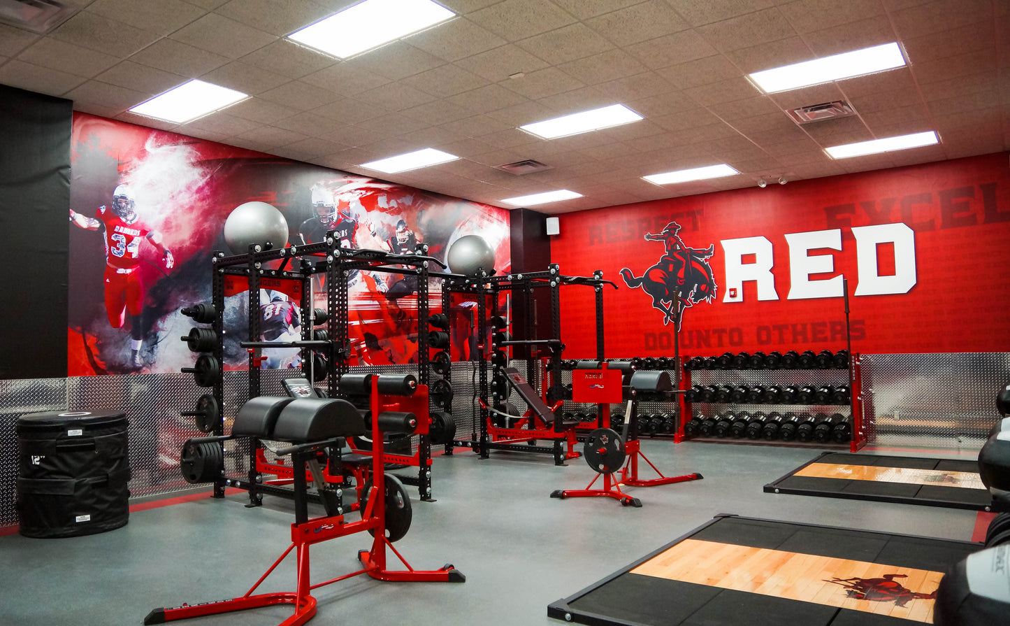 Wall Graphics - Athletic - MagicFab®