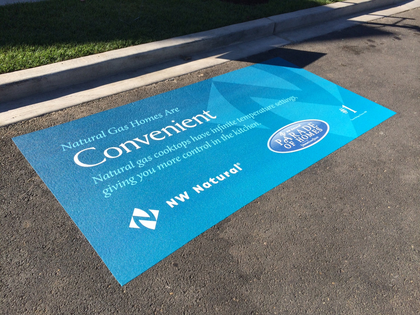 Concrete & Asphalt Decals - Event- - GatorAd®