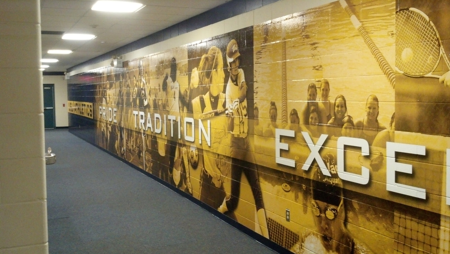 Wall Graphics - Athletic - BlockWrap®