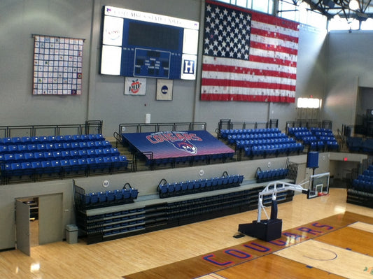 Bleacher Wraps - Basketball - BleacherSkin®