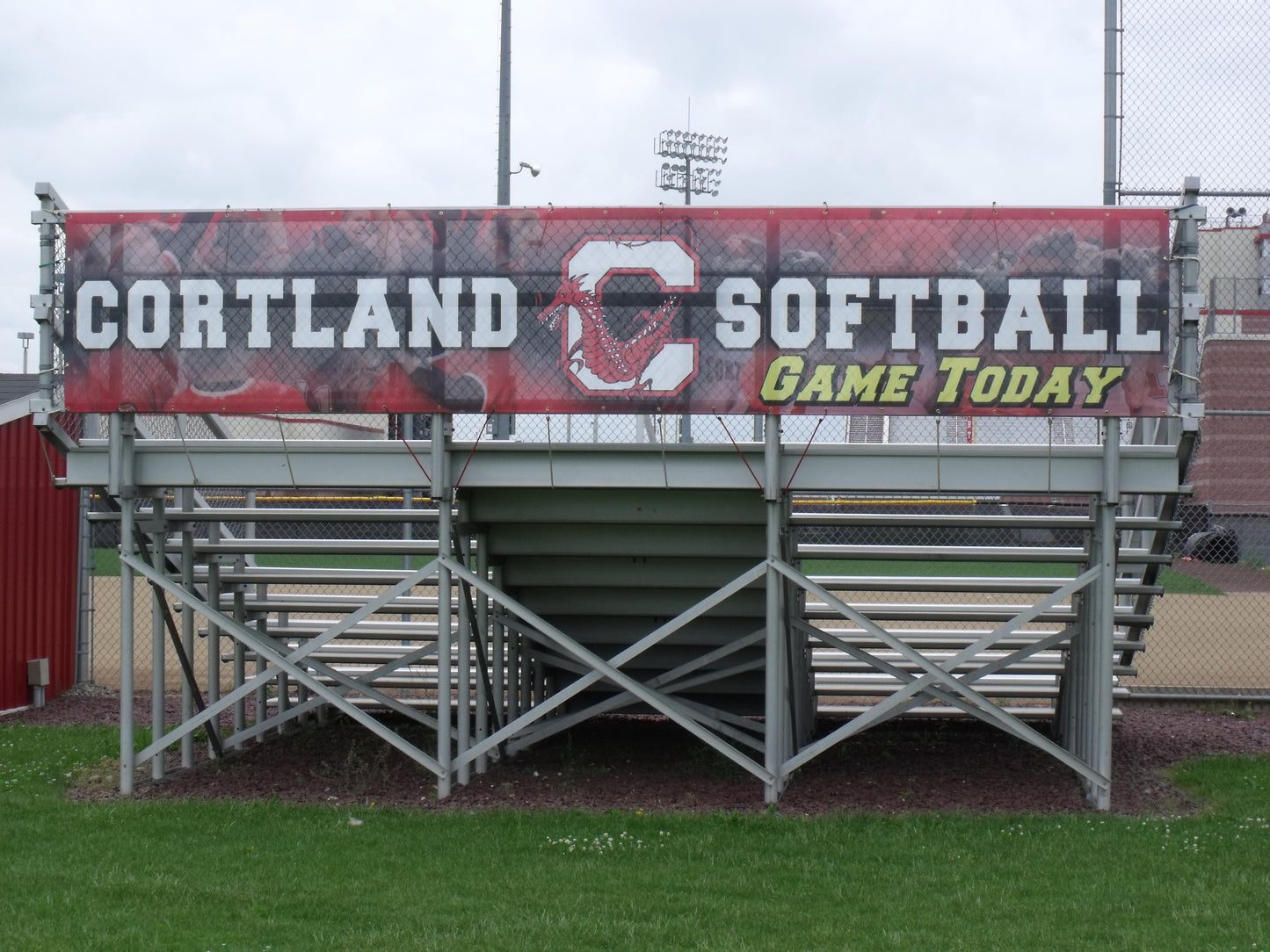 Bleacher Wraps - Tennis - BleacherSkin®