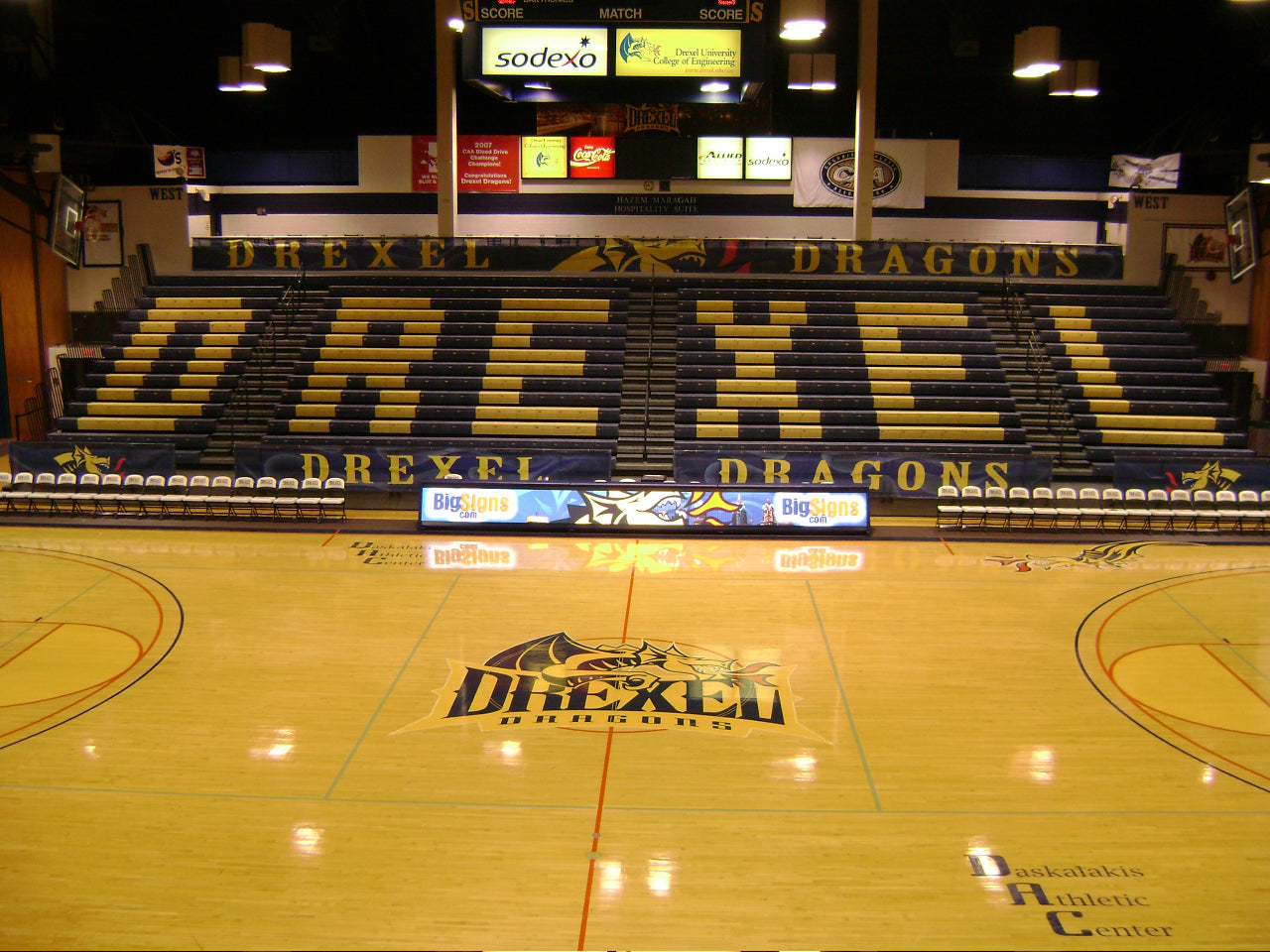 Bleacher Wraps - Basketball - BleacherSkin®