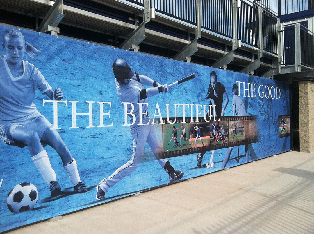 Bleacher Wraps - Athletic - BleacherSkin®