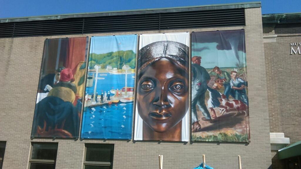 Building Wraps - Athletic - InvisaFrame®