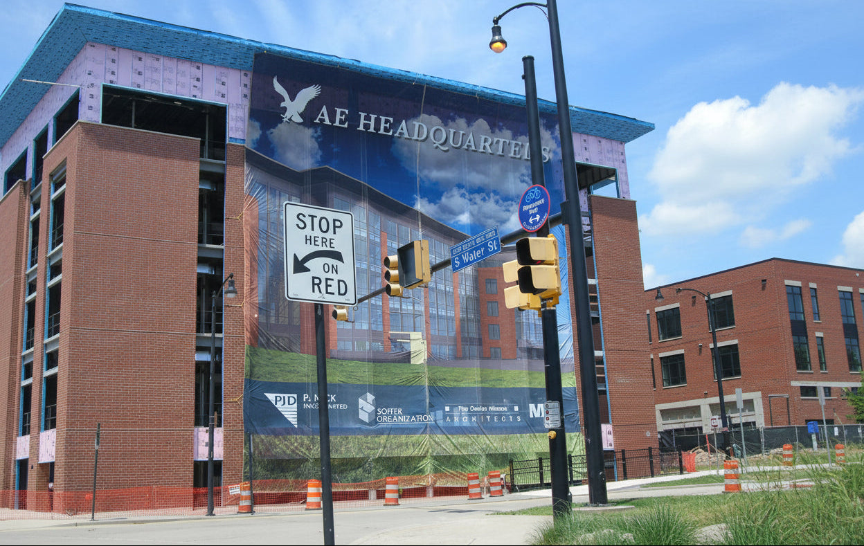 Building Wraps - Athletic - InvisaFrame®