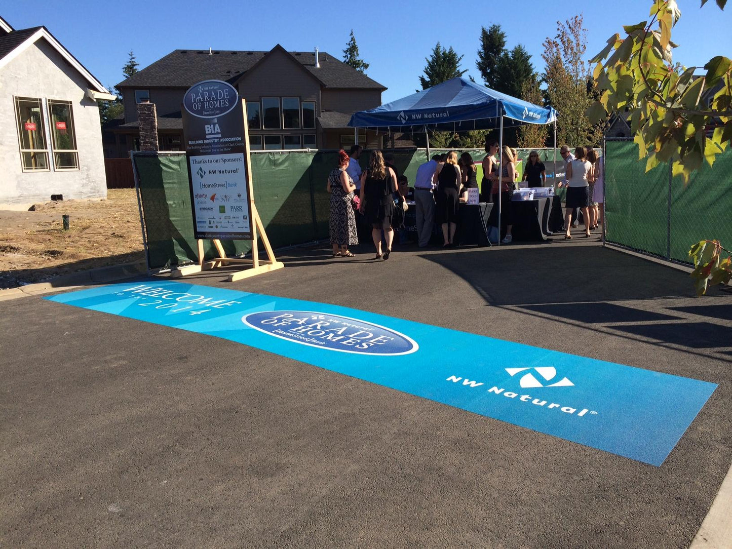 Concrete & Asphalt Decals - Event- - GatorAd®