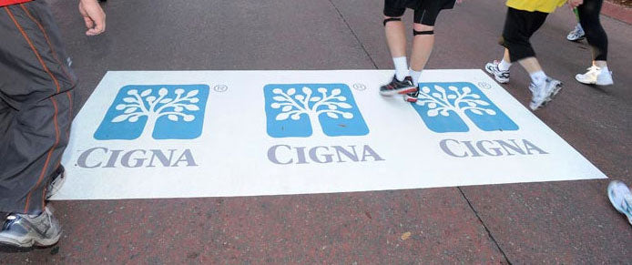 Concrete & Asphalt Decals - Running - GatorAd®