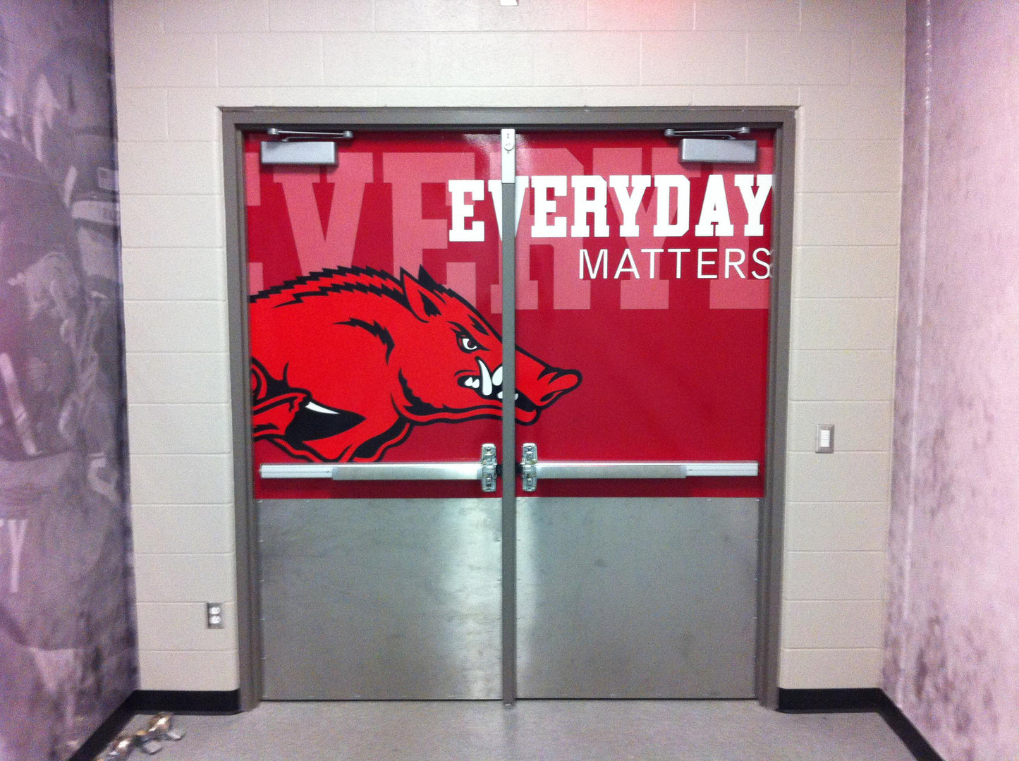 Door Wraps - Football - DoorSkin®