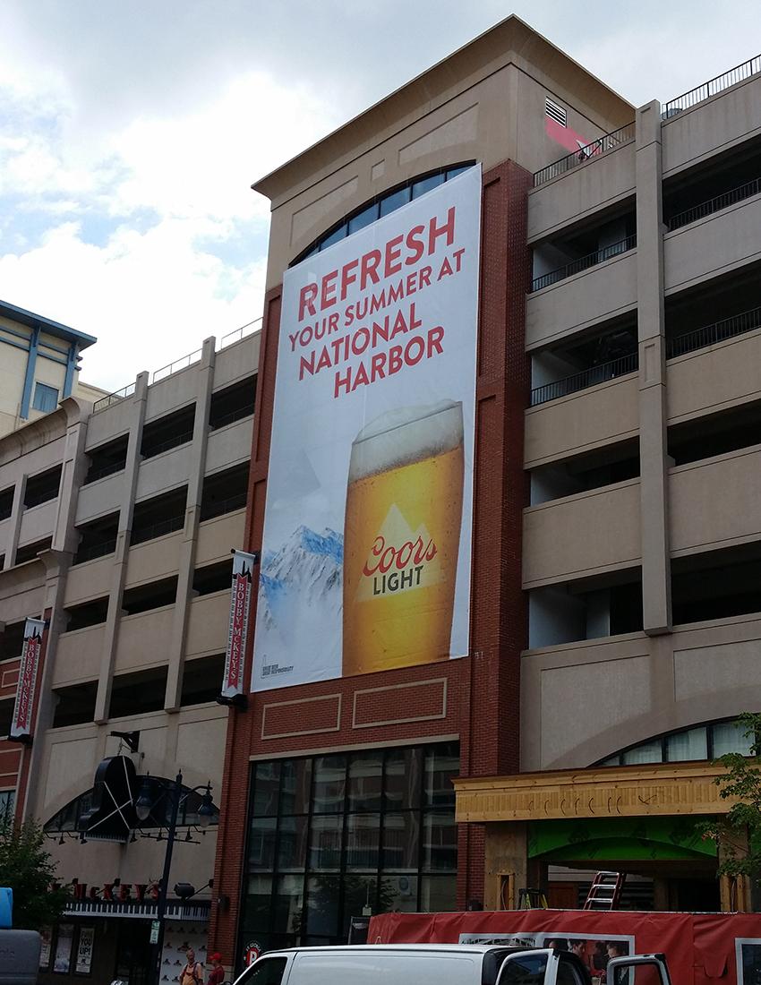 Building Wraps - InvisaFrame®