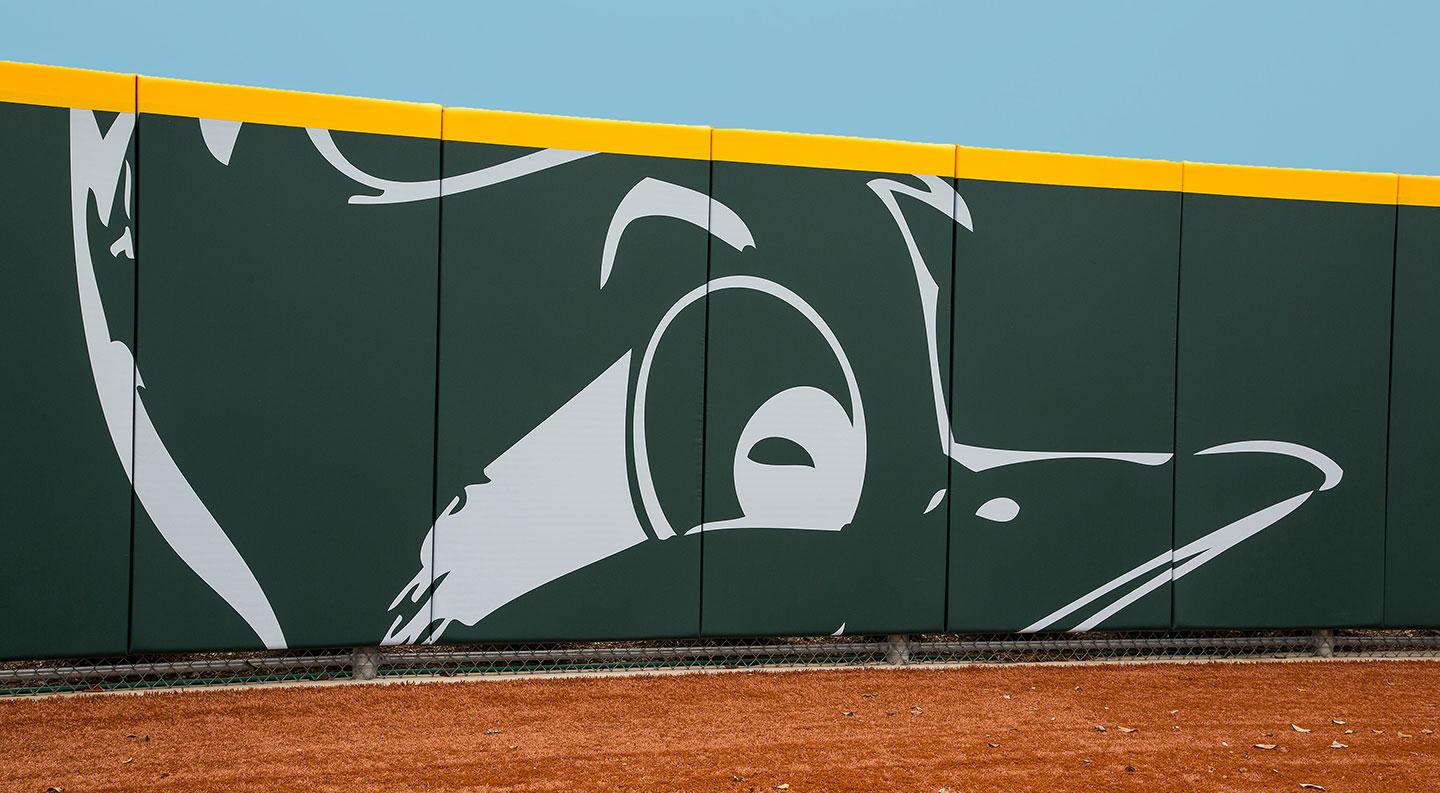 Outfield Pads - Athletic - BrandPad®