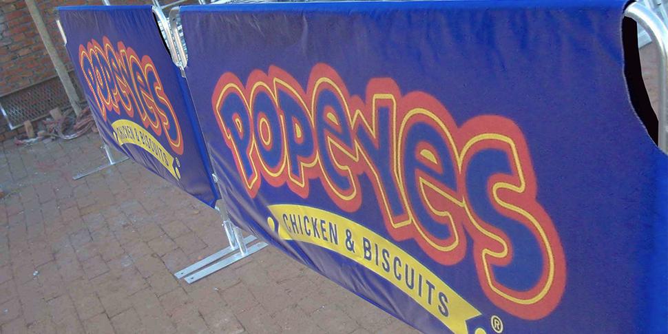 Portable Barricades - Running - Portacade®