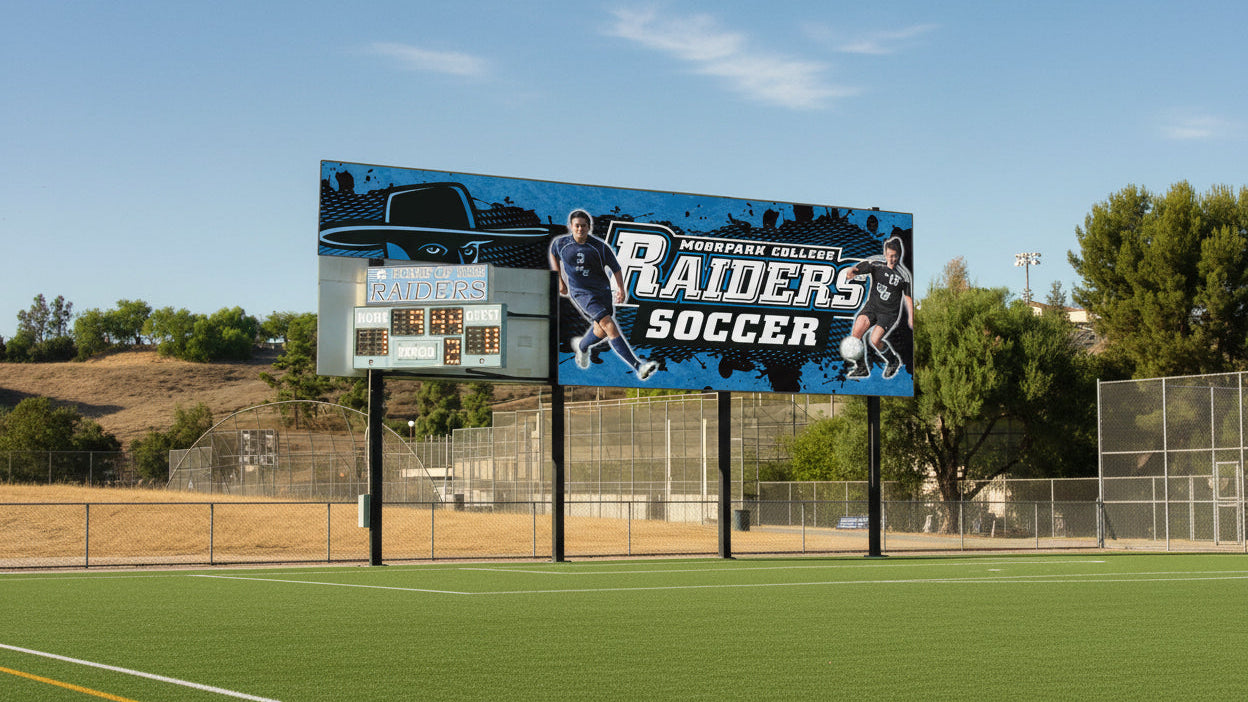 DuraFlex™ Athletic Scoreboard Graphics & Wraps