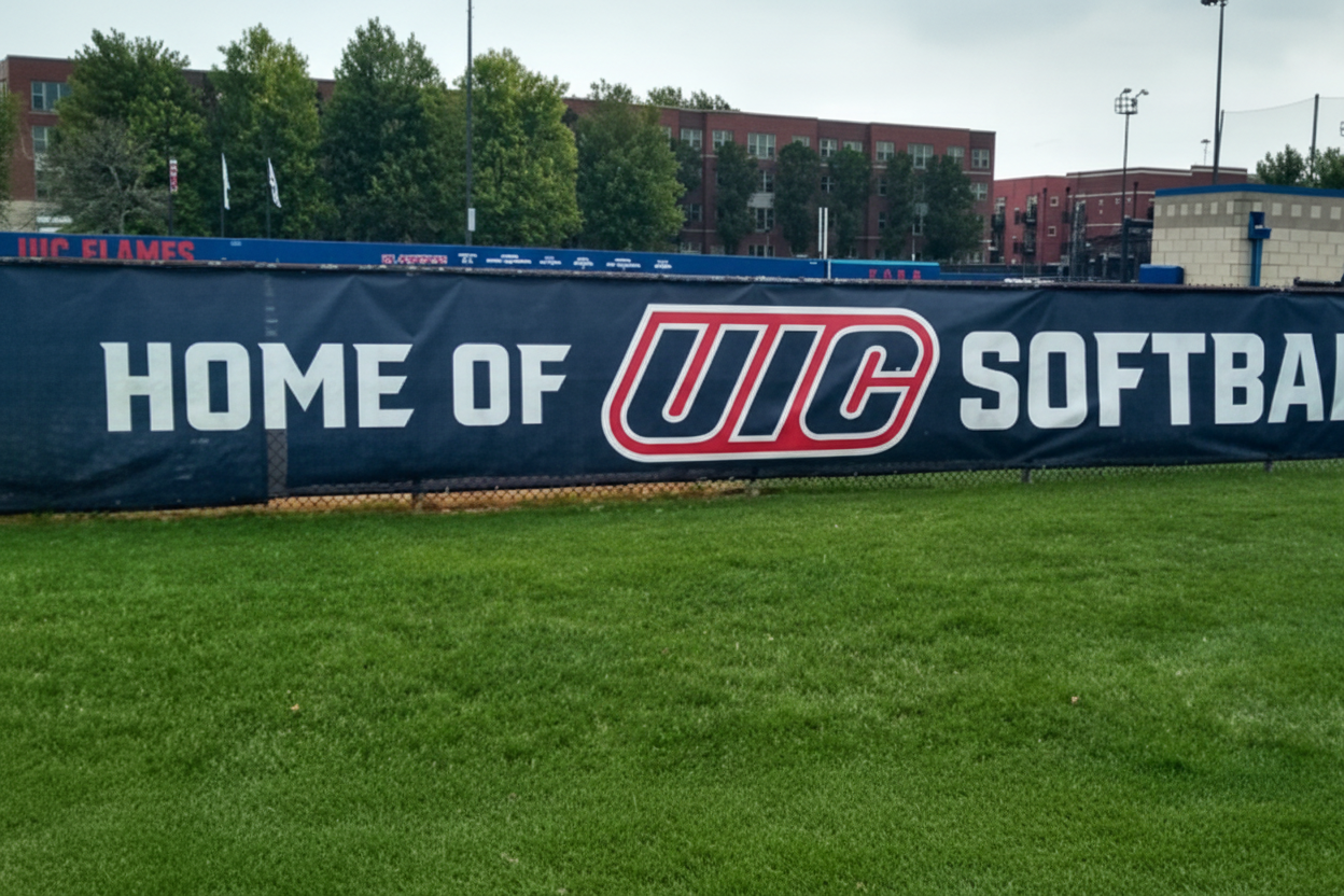 Premium Softball Windscreen for Schools, Ballparks & Athletic Facilities