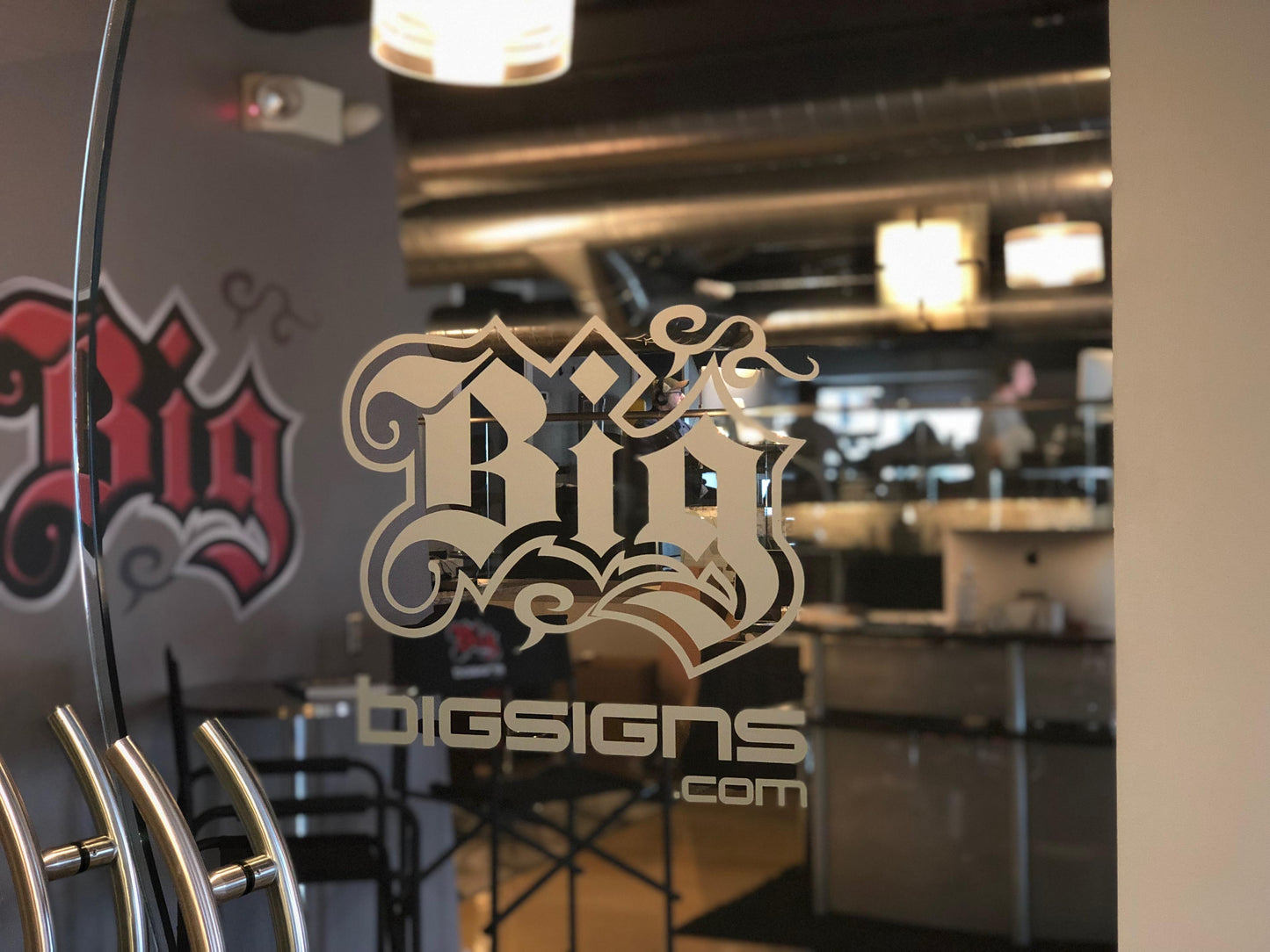 Etched Window Graphics - Athletic - E-Glass®