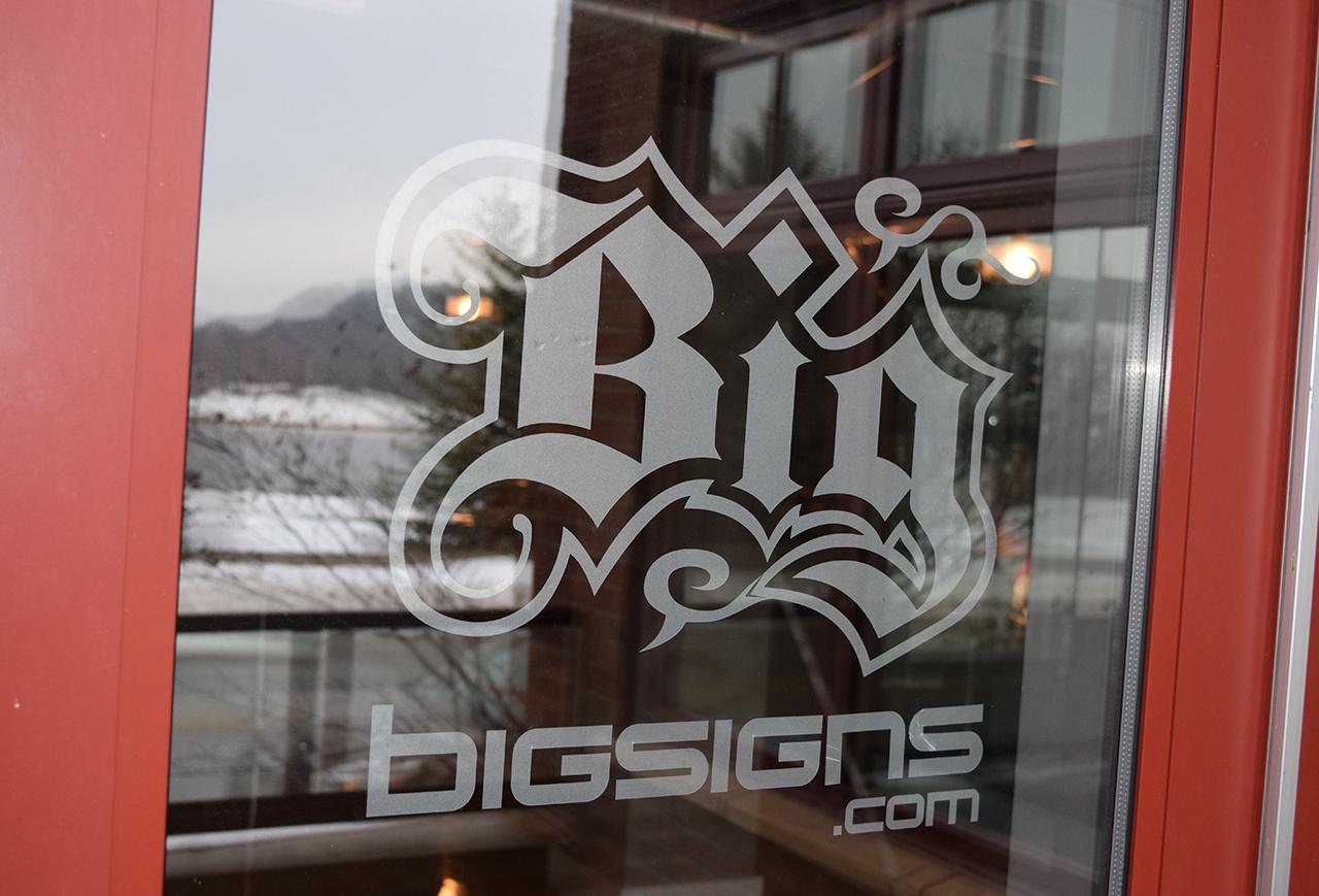 Etched Window Graphics - E-Glass®