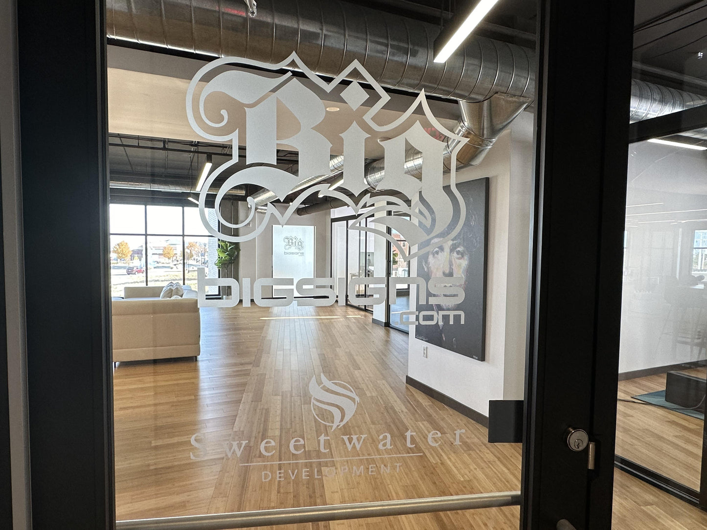 Etched Window Graphics - Athletic - E-Glass®