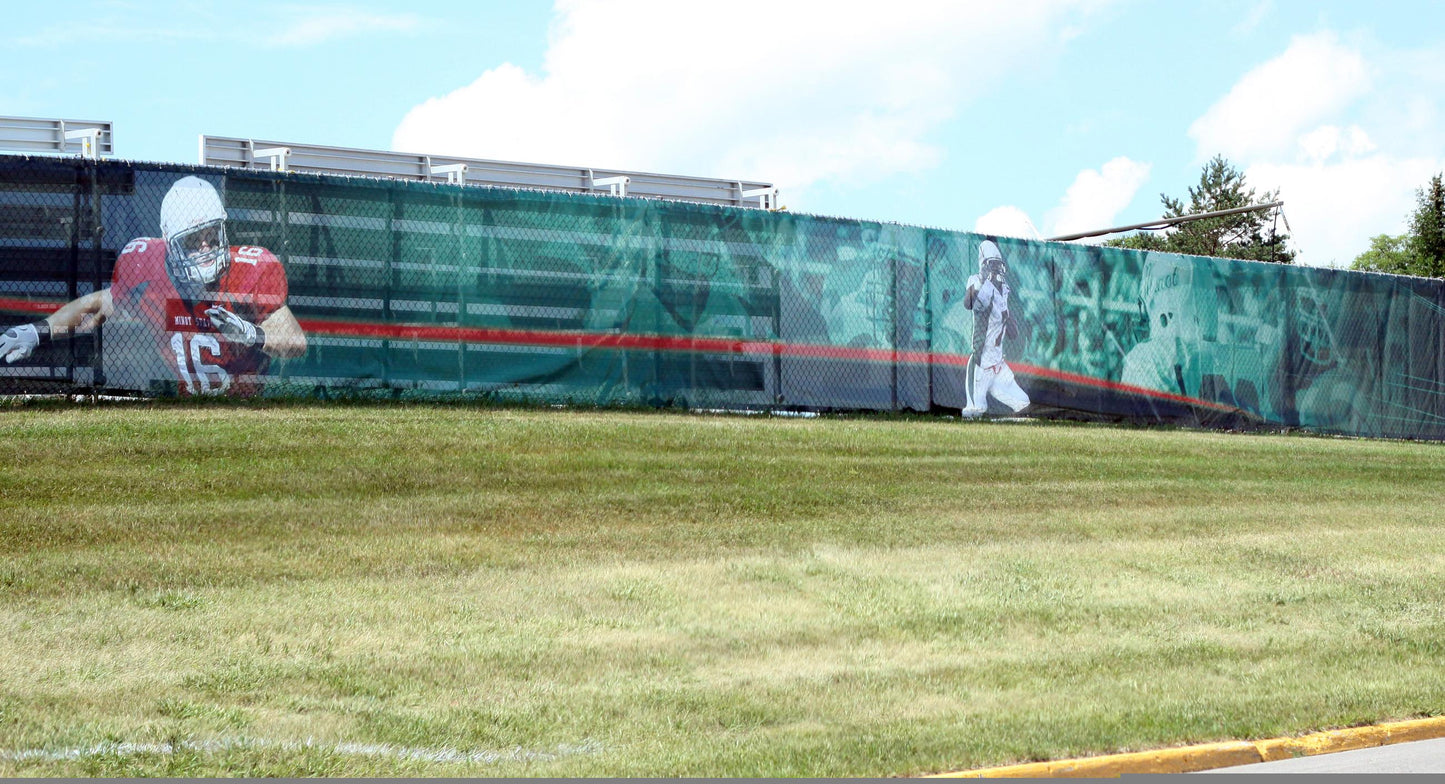 Fence Screen - Football - DuraScreen84®