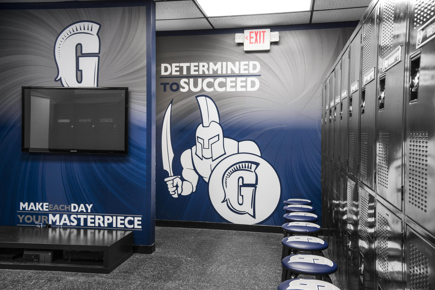 Locker Room Graphics - Athletic