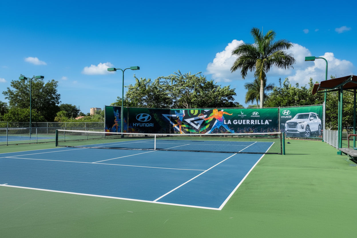 Custom Tennis Facility Wraps 