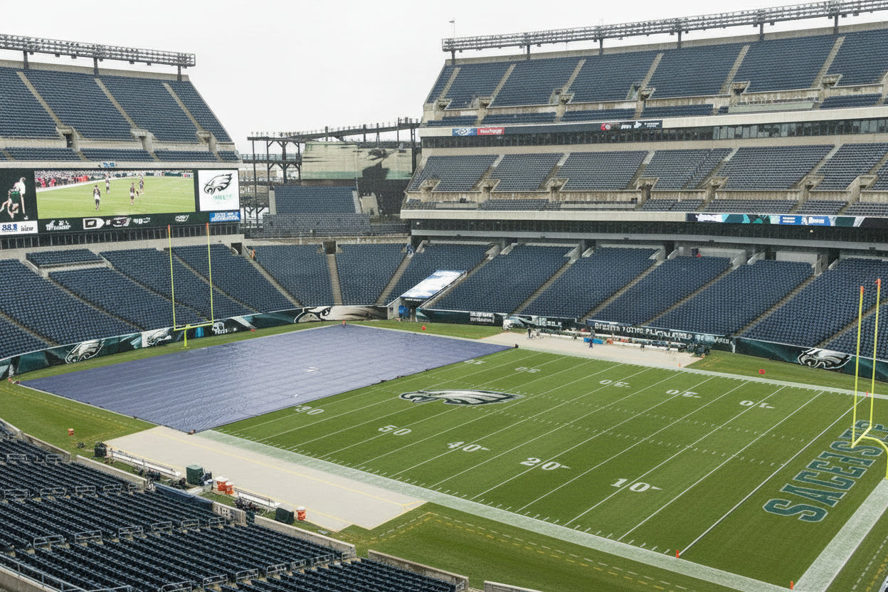 Football Field Tarps & Sideline Covers