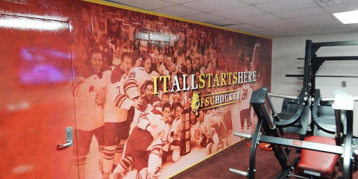Custom Hockey Facility Wraps