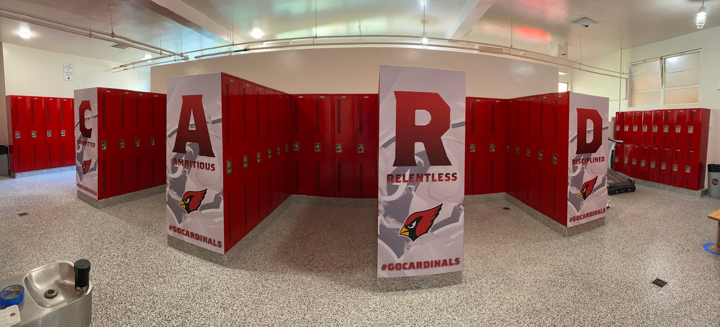Locker Room Graphics - Football