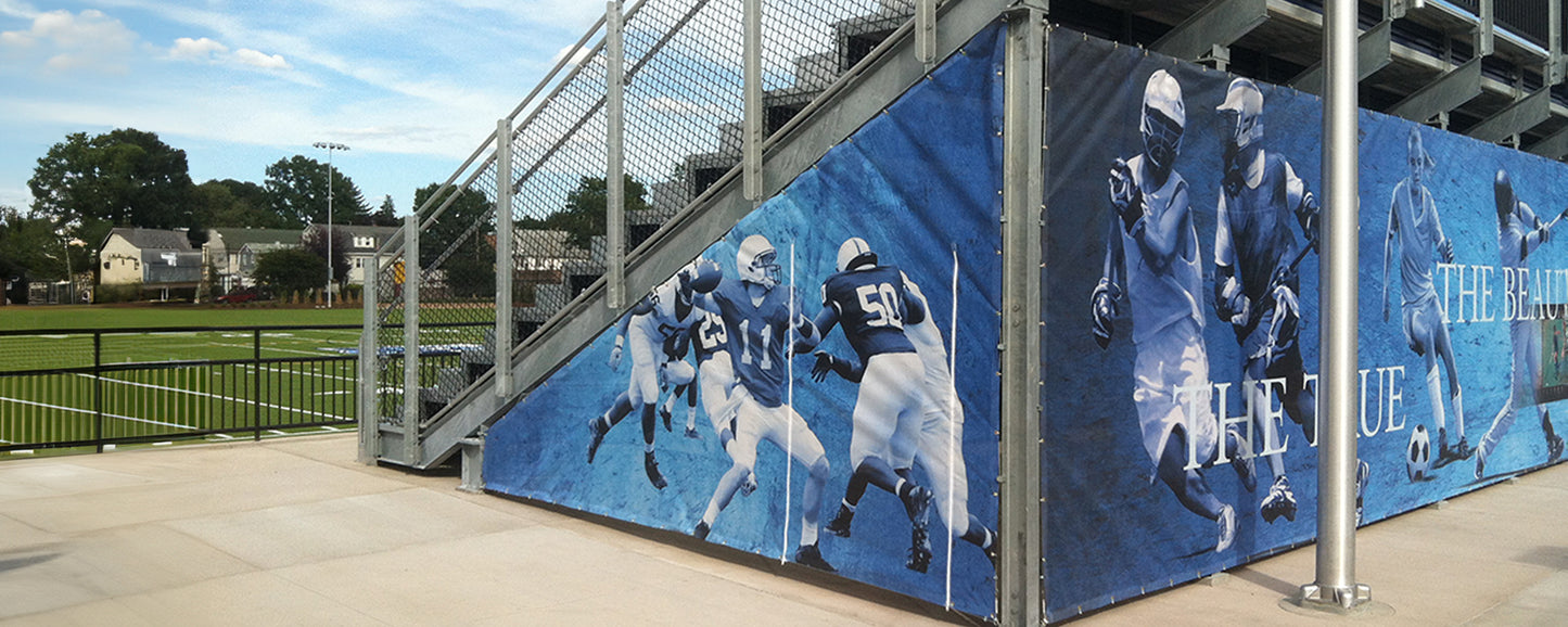 Bleacher Wraps - Athletic - BleacherSkin®