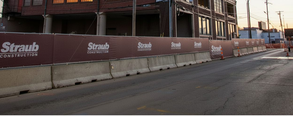 Fence Screen - Construction - LogoScreen® EconomySP90