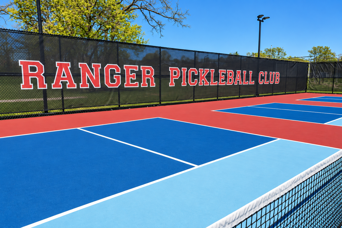 Pickleball Windscreen for Clubs, Parks & Athletic Facilities