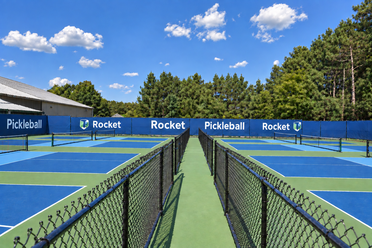 Pickleball Windscreen for Clubs, Parks & Athletic Facilities