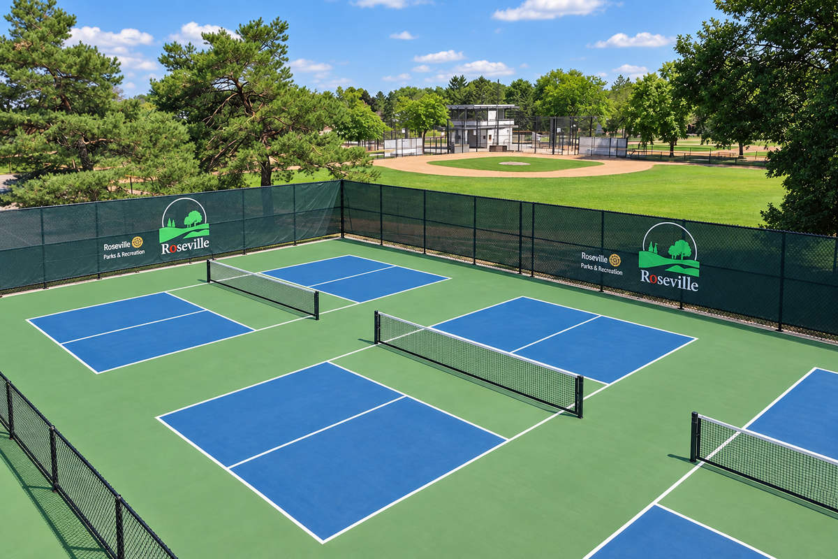 Pickleball Windscreen for Clubs, Parks & Athletic Facilities