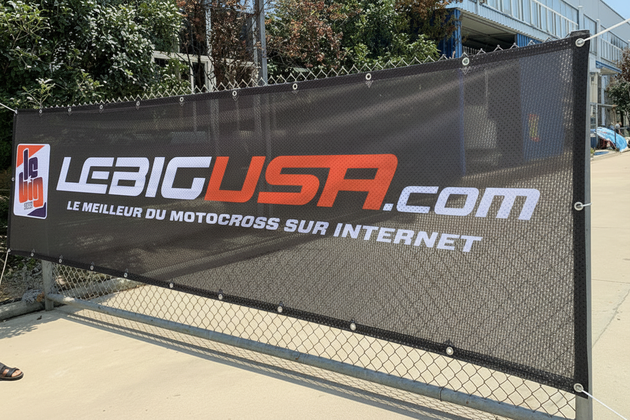 EventFab™ Custom Fabric Mesh Banners for Sports & Events
