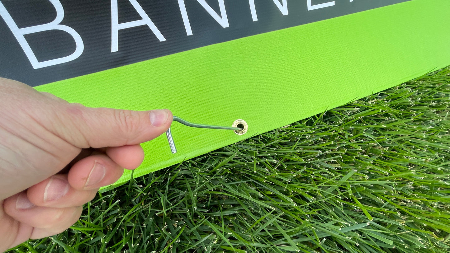 Sideline Signs - SoloStar® Free Standing Banner Display