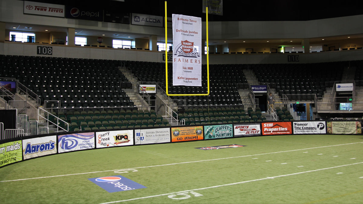 MonsterNetLogos™ Football Field Goal Net Banners