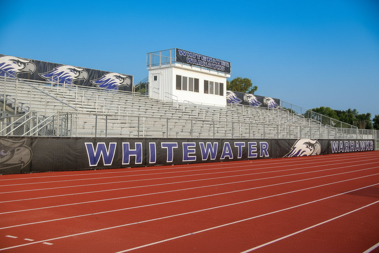 Premium Football Windscreen for Schools, Stadiums & Athletic Facilities