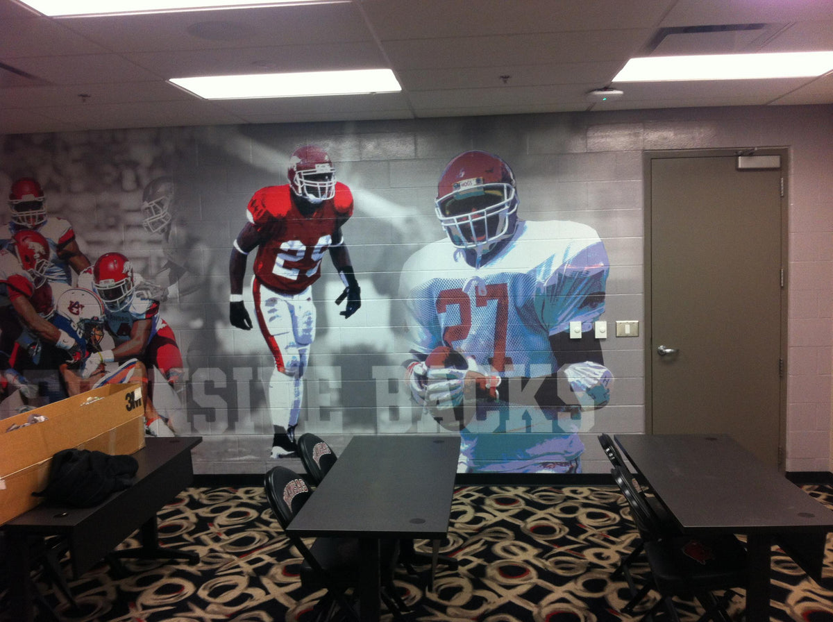 BlockWrap™ Athletic Facility Concrete Wall Graphics
