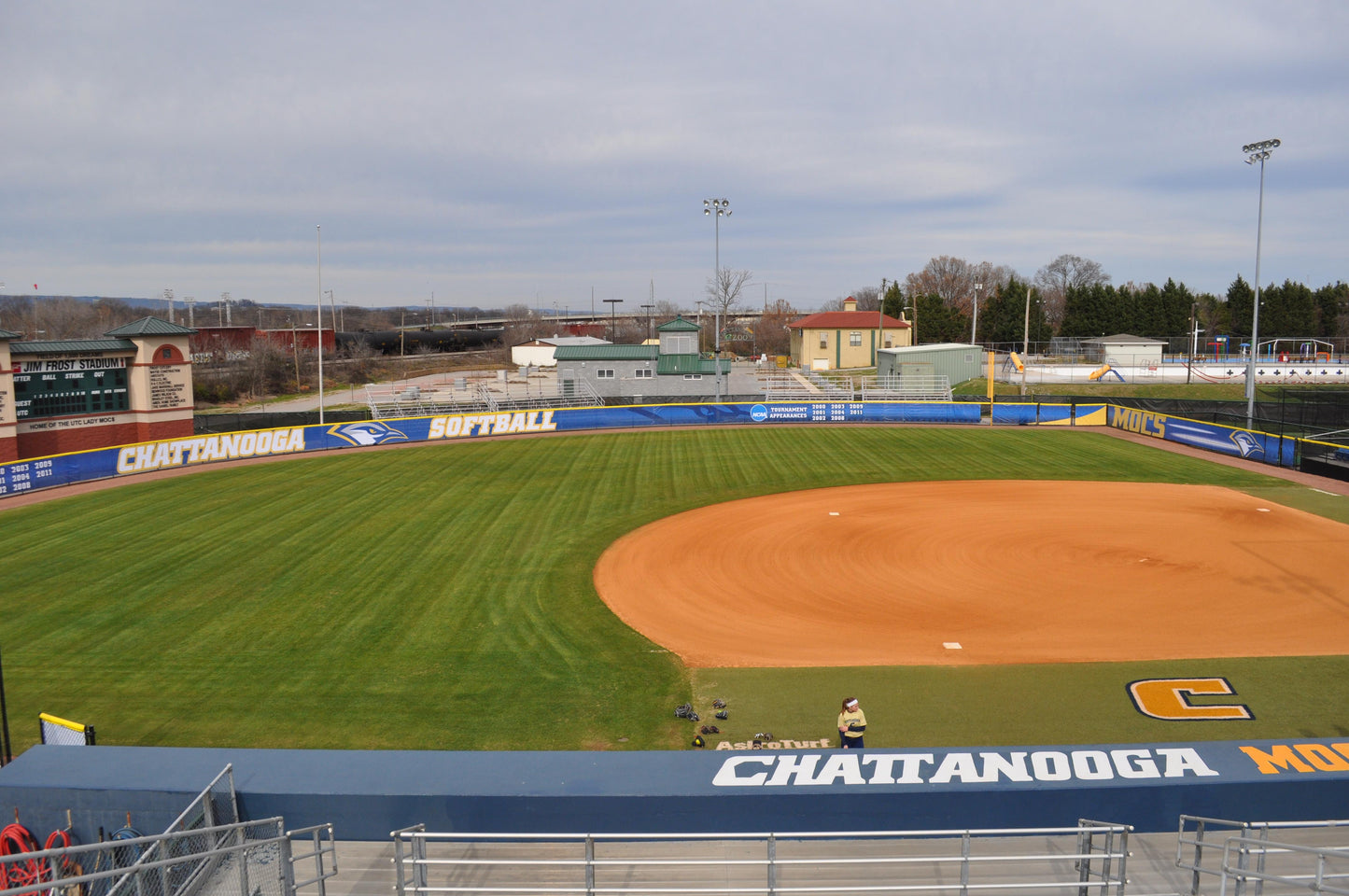 Premium Softball Windscreen for Schools, Ballparks & Athletic Facilities
