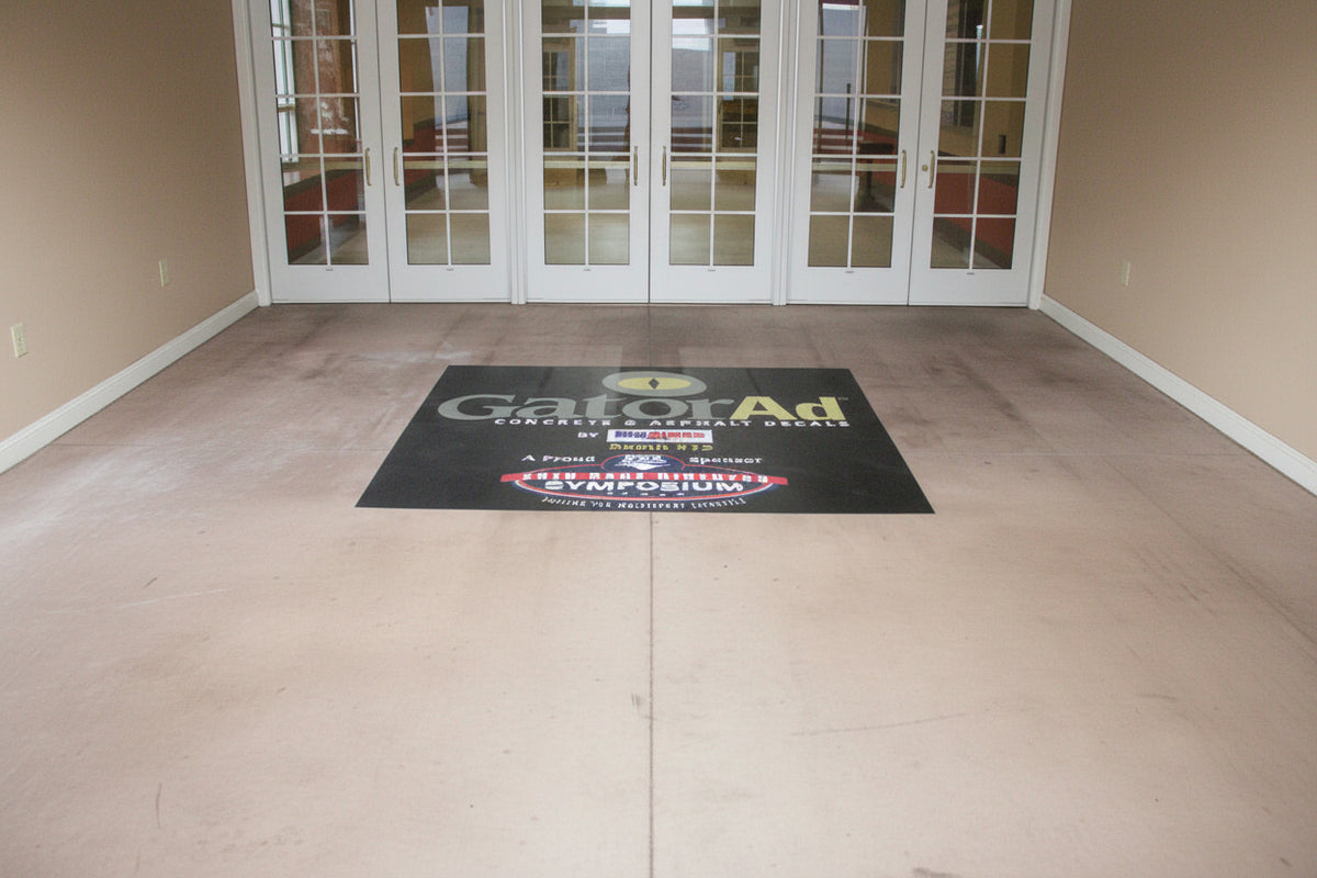 GatorAd™ Commercial Indoor Floor Decals