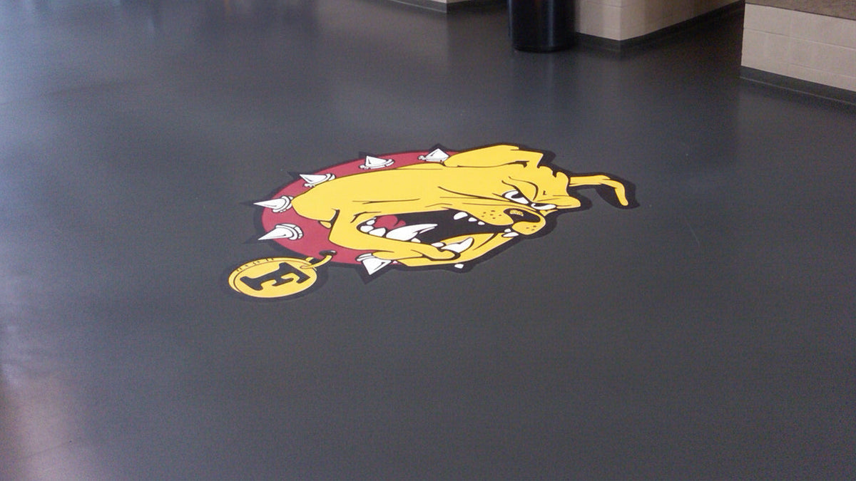 GatorAd™ Athletic Indoor Floor Decals