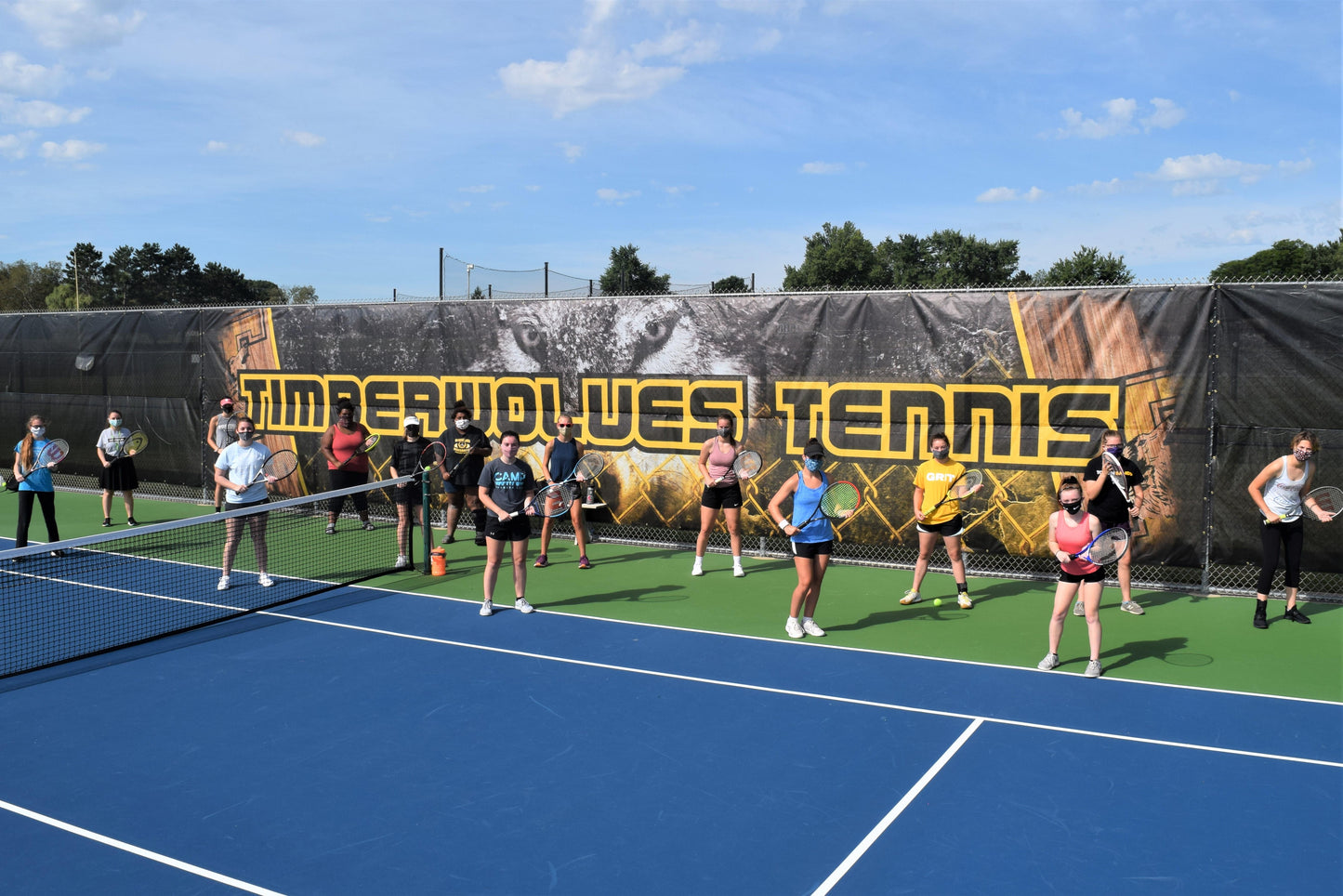 Premium Tennis Windscreen for Schools, Clubs & Tennis Facilities
