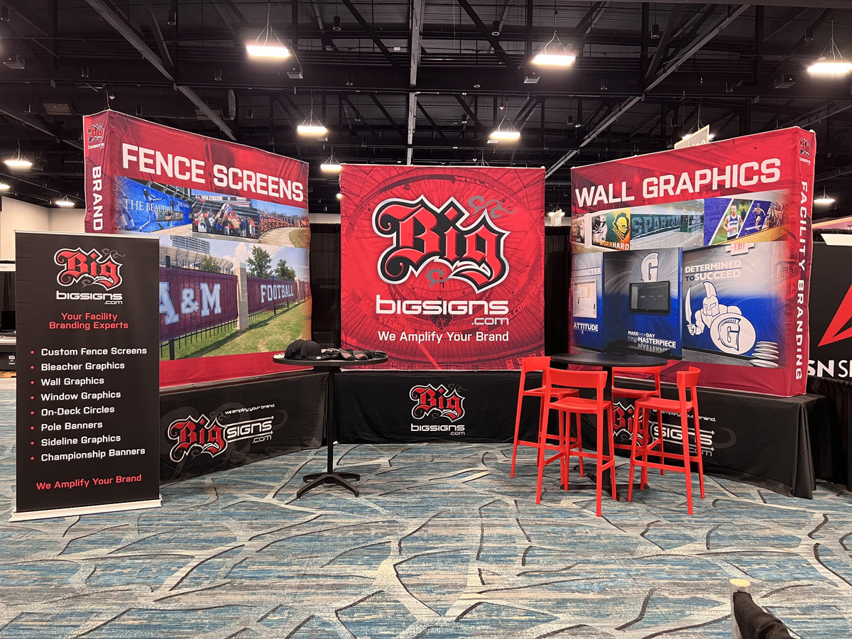 InstaPop™ Athletic Step and Repeat Banners