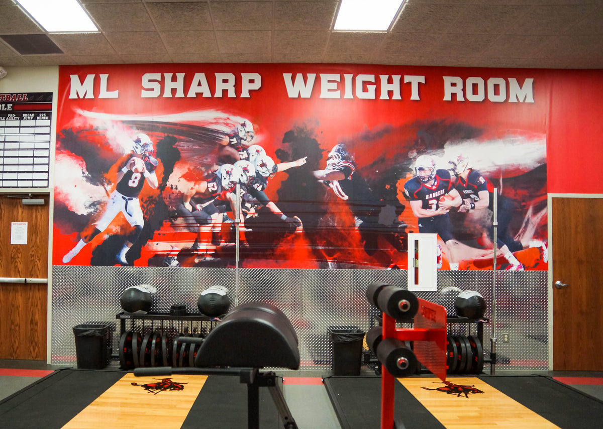 MagicFab™ Athletic Facility Fabric Wall Graphics