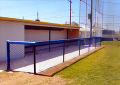 Custom goal post padding featuring bold school colors & branding protecting players while enhancing football field aesthetics.