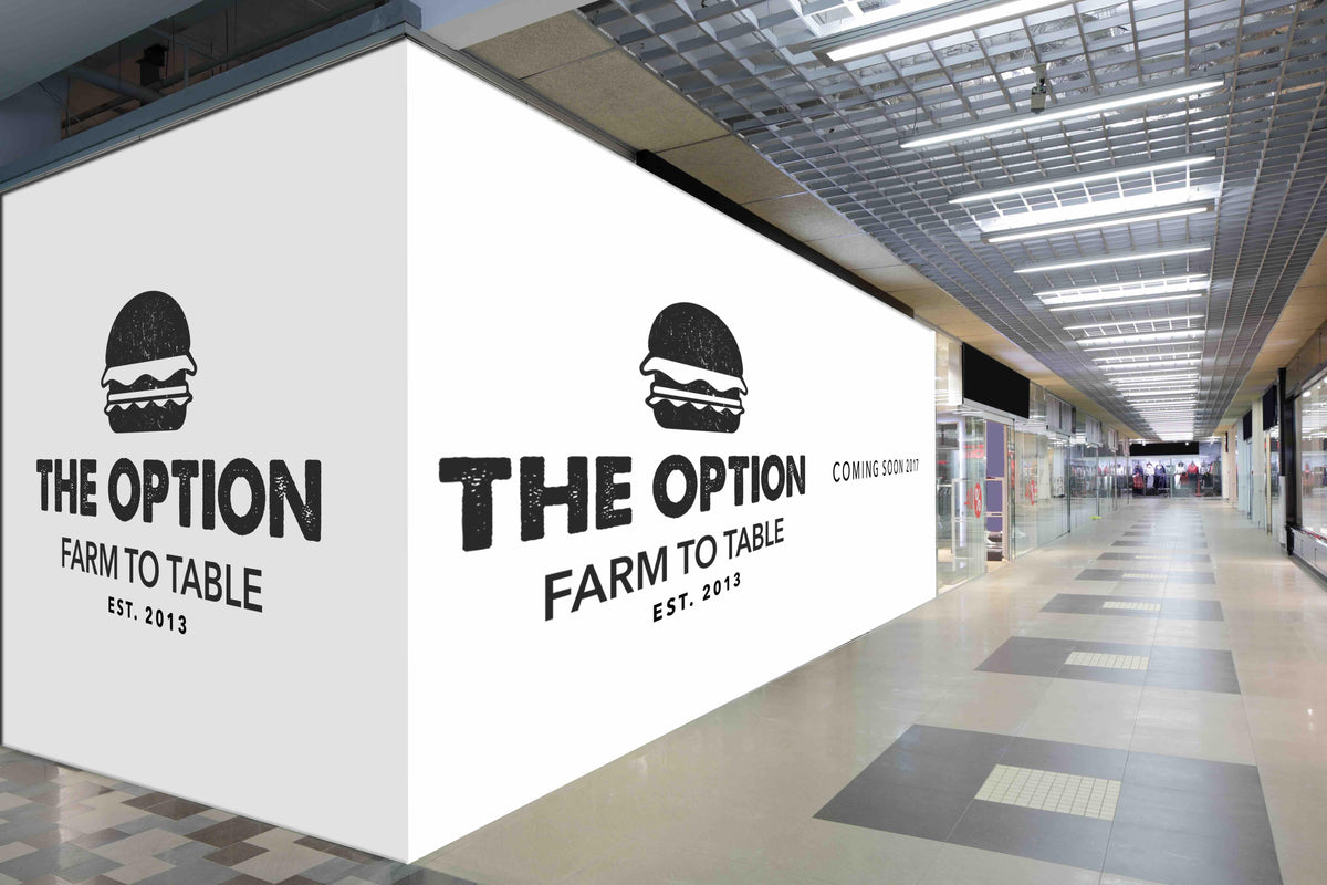 Retail barricade panels wrapped with bold graphics and brand messaging for facility event signage, wall wrap, & crowd control.